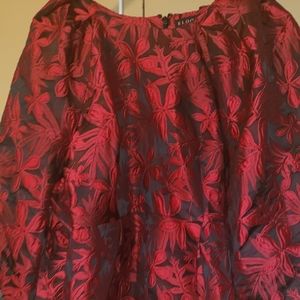 NWOT never worn Eloquii brocade puff sleeve dress